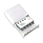 NSR4/VU45 -5G - Amplificatore nsr 4 transistor - 4 ingressi regolabili (iv° +35ch, v° -35ch) - attacco f - con filtro 5g