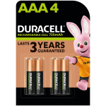 PILE MINI STILO AAA RICARICABILE 750MAH 4 PEZZI BATTERIE DURACELL