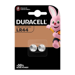 BATTERIA BOTTONE PILA LR44 DURACELL 2PZ