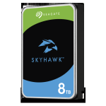 Seagate® SkyHawk T Surveillance Hard Drive. Take advantage of Seagate's extensive experience in designing specially designed drives for surveillance applications. 8TB capacity. 6GB / s. 256MB cache. Up to 64 cameras.