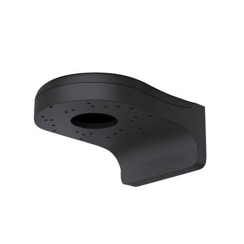 Wall bracket for minidomes. Load capacity of 2 kg. Aesthetic design. Made of aluminum alloy. Black color