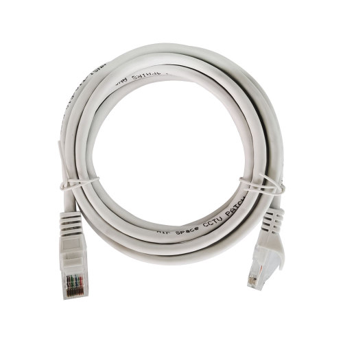 U/UTP CAT6 4*2*24AWG patch cable. 2 meters. PVC jacket. ANSI/TIA/EIA 568B