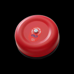 Campana di allarme contro incendio die 6". Potenza sonora di 93 dB a 1 metro. Fabbricata in acciaio e policarbonato. I terminali ammettono cavi di 2,5 mm. Basso consumo di corrente. Certificato EN-54.