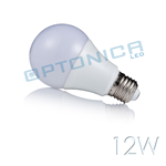 LAMPADINA LED E27 A70 12W LUCE CALDA 3000K 1000LM 25000H OPTONICA