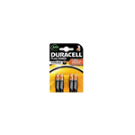 DURACELL PILE ALCALINE AAA 1,5V NON RICARICABILI PLUS POWER CONFEZIONE DA 4 PILE