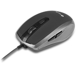 NGS MOUSE TICK SILVER OTTICO 800/1600 DPI 6 TASTI USB 8435430609394