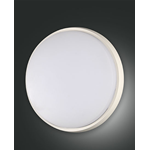 OLLY PLAFONIERA LED 30W 3000K 3210 LUMEN BIANCA D.30 CM.