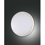 OLLY PLAFONIERA LED 23W 3000K 2670 LUMEN BIANCA D.24 CM.