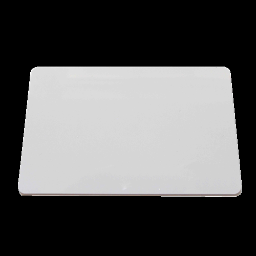 Tessera di prossimità MIFARE. Frequenza 13,56 MHz. Massima sicurezza, dispositivo non copiabile. Cartoncino bianco per la stampa diretta su entrambi i lati