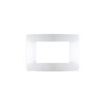 PLACCA BIANCO COMPATIBILE MATIX METALLO