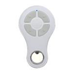 TRASMETTITORE RADIOCOMANDO 4CH 433MHZ ROLLING CODE BIANCO KEY