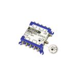 MULTISWITCH ATTIVO SCR 5 INGRESSI - 4 USCITE SATELLITARI+ 1 TERRESTRE