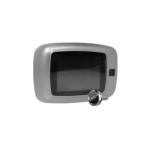 SPIONCINO DIGITALE PER PORTE DA 38 A 110MM CON MONITOR 3,2" A BATTERIE GRIGIO