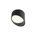 UTO Plafoniera 12W LED Alluminio Nero opaco