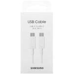 CAVO DATI/CARICA PER SMARTPHONE TYPE-C / TYPE-C SAMSUNG 5A 1,8M EP-DX510JWEGEU WHITE