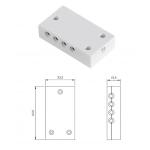 CONNETTORE MULTIPO PER SOTTOPENSILE GALWAY 1 INGRESSO 8 USCITE