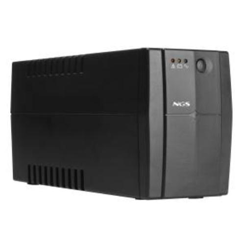 NGS Gruppo di Continuità Fortress900V3 UPS 600VA 360W 2Schuko