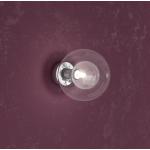 FINE SERIE - WILLOW APPLIQUE 1 LUCE VETRO TRASPARENTE