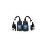 Pack da 2 trasmettitori da 1 canale video HD (HDCVI/HDTVI/AHD) e alimentazione, COPPIA BALUN CTD-621