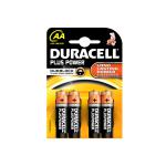 DURACELL BLISTER PILE BATTERIE STILO 4PZ 1,5V AA LR6/MN1500