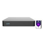 NVR Uniarch 10 Canali 8 Megapixel, senza PoE,1 HardDisk 1TB