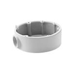 Scatola di giunzione - Per telecamere dome - Per esterni - Installazione a tetto o parete - Colore bianco - Pin cavo