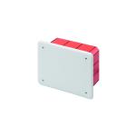 CASSETTA DI DERIVAZIONE DA INCASSO 160X130X70 RAL9016