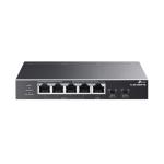 TP-Link 5-Porte Gigabit Desktop PoE+ Switch con 1-Port PoE++ In e 4-Port PoE+Out
