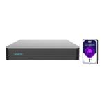 NVR Uniarch 16 Canali 8 Megapixel, senza PoE,1 HardDisk 1TB