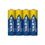 PILE VARTA ALKALINE INDUSTRIAL PRO AAA MINI STILO 4PZ