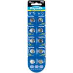 Batteria a Bottone Alcalina AG13 LR44 A76 GP76A 357 (set 10 pz)