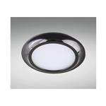 PANNELLO LED ROTONDO NERO DA INCASSO 4W IP44