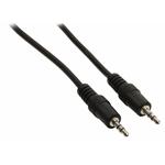 Stereo Audio Cavo Maschio da 3.5 mm - Maschio da 3.5 mm 5.00 m Nero