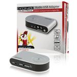 Convertitore RCA Femmina / 3.5 mm - 3.5 mm / USB 2.0 Argento