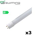 3 TUBI LED 22W G13 150 CM LUCE NATURALE 4000K 2200 LUMEN 100LM/W