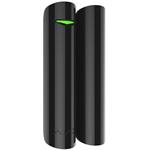 Contatto magnetico porta finestra NERO con rilevamento vibrazione e inclinazione Bidirezionale Senza fili 868 MHz Jeweller