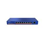 Tenda SWITCH PoE TEF1109P 8 63W - IEEE 802.3/u/x,IEEE802.3af/at IEEE,8xFE(PoE)+2xFE(Data+NVR),output: 58W,Prot Ful 6KV,Extend